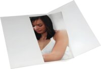Daiber Fotómappa / Borító 20x30 cm 50 db - Fehér