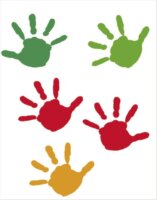 Daiber Hands Portrait Fotómappa Gyerekeknek 13x18 cm 25 db