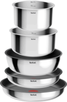 Tefal Cook Eat L881S904 Rozsdamentes Acél Edénykészlet - Inox (9 részes)
