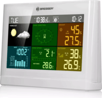 Bresser 7002550GYE000 5 az 1-ben Meteorológiai Időjárás állomás - Fehér