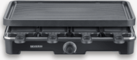 Severin RG 9670 Raclette Elektromos Asztali Grillsütő 1400 Watt - Fekete
