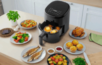 Hyundai AF220 AirFryer Forrólevegős Sütő 2,2L 1000 Watt - Fekete