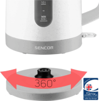 Sencor SWK 1738WH Vízforraló 1,7 L 2200 Watt - Fehér