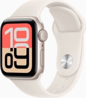 Apple Watch SE3 GPS 40mm Okosóra S/M Csillagfény sportszíjjal - Csillagfény