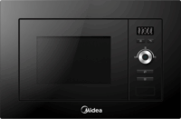 Midea AG820BS9 Beépíthető Mikrohullámú Sütő 20L 800W - Fekete