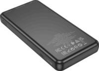 Borofone BJ56 USB-A + Type-C Powerbank 10000 mAh 18W - Fekete