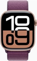 Apple Watch Series 10 GPS + Cellular 4G/LTE Okosóra 46mm Szilva Sportszíjjal - Rózsaarany