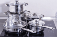 Blaumann BL-1637N Rozsdamentes Acél Edénykészlet - Inox (10 Részes)