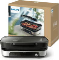 Philips HD6212/90 Elektromos Asztali Grillsütő 2400 Watt - Ezüst / Fekete
