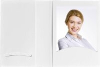 Daiber Portrémappa CD-tartóval 10×15 cm 100 db - Fehér