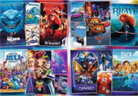 Trefl 81038 A Csodálatos Disney-Pixar Kollekció 6000 Darabos puzzle