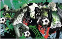 Herma Foci mintás asztali gyerek könyökalátét 55 x 35 cm - Mintás