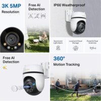 Tp-link TAPO 3MP kültéri IP kamera - Fehér