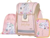 Oxybag Horse Romantic 3 részes prémium iskolatáska készlet - Mintás