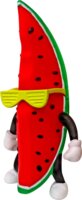 Diramix Monsterflex: Stumble Guys 2. széria nyújtható figura - Watermelon Guy