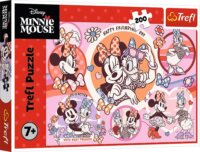 Trefl 13343 Minnie egér 200 darabos puzzle