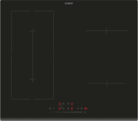 Candy CIES64MCA Beépíthető 4 zónás Indukciós Főzőlap 6500 Watt - Fekete