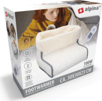 Alpina 17462 Elektromos Lábmelegítő 100W (30 x 3 x 23 cm)