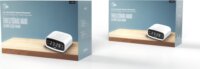 Hauser CL-8025W Asztali Rádiós ébresztőóra Digitálos kijelzővel