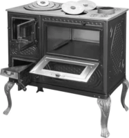 Hunor TK-502 Szabadonálló Jobbos Sparhelt 7900W - Fekete