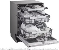 Lg DB476TXS Beépíthető mosogatógép 60cm 14 teríték - Inox