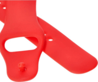 Fixed Xiaomi Redmi Watch 3 Szilikon Okosóra szíj 22mm - Piros