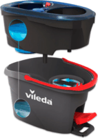 Vileda H2PrO Spin Mop Lapos felmosó szett 8L - Fekete / Piros