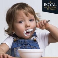 Royal Van Kempen & Begeer Rozsdamentes acél gyerek evőeszköz 4 darabos szett - Inox