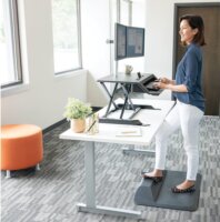 Fellowes Lotus LT Ülő-Álló Munkaállomás Max. 17 kg - Fekete