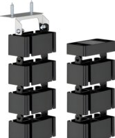 Fellowes Cablespine Kábelrendező 10 m - Fekete