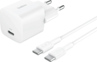 Belkin BOOSTCharge USB-C Hálózati töltő szett 25W - Fehér