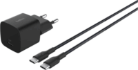 Belkin BOOSTCharge USB-C Hálózati töltő szett 25W - Fekete