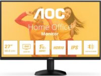 AOC 27" Q27B35E 16:9 QHD IPS Monitor - Fekete