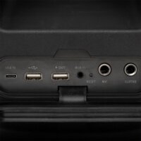 SAL BTCUBE Hordozható Bluetooth Vízálló hangszóró 70W - Fekete