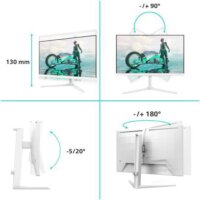 Philips Evnia 27" 27M2N3501PA/00 16:9 QHD Fast IPS 260Hz Gaming Monitor - Fehér