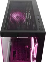 Rampage HYDRA V4 ATX Torony Számítógépház + 4×120mm RGB ventilátor - Fekete