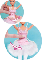 Steffi Love: Táncoló balerina baba 29cm