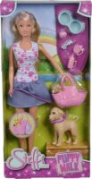 Steffi Love: Puppy Walk kutyasétáltatós játékszett 29cm