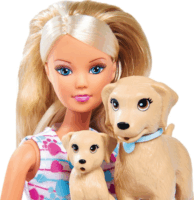 Steffi Love: Puppy Walk kutyasétáltatós játékszett 29cm