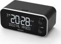Albrecht DR 455 DAB+/UKW Asztali Rádiós ébresztőóra Digitális kijelzővel - Fekete