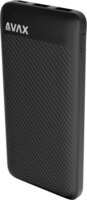 AVAX PB220 LIGHTY + Powerbank 20.000mAh USB-C (PD 3.0) + 2×USB-A 20W - Fekete