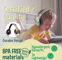 PowerLocus P2 Gyerek Bluetooth Fejhallgató Headset - Terepmintás