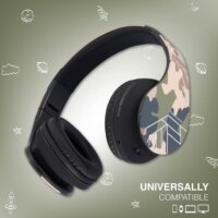 PowerLocus P2 Gyerek Bluetooth Fejhallgató Headset - Terepmintás