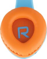 PowerLocus P2 Gyerek Fejhallgató Headset - Kék/Narancs