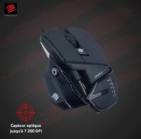 MadCatz R.A.T. 4+ Optikai Vezetékes Gaming Egér - Fekete