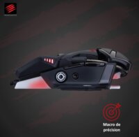 MadCatz R.A.T. 4+ Optikai Vezetékes Gaming Egér - Fekete