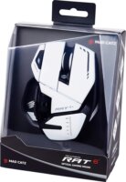 MadCatz R.A.T. 6+ Optikai Vezetékes Gaming Egér - Fehér