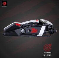 MadCatz R.A.T. 6+ Optikai Vezetékes Gaming Egér - Fehér