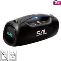 SAL BT9000 Vízálló Bluetooth hordozható hangszóró 100 Watt - Fekete