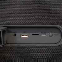 SAL BT9000 Vízálló Bluetooth hordozható hangszóró 100 Watt - Fekete